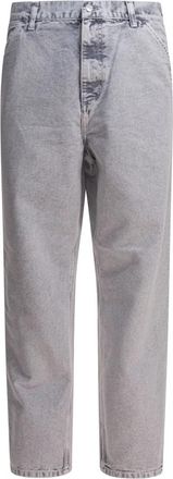 Carhartt Work in Progress Single Knee Pant - Heren - Loose Fit Jeans - Blauw - W33 - Katoen - Jeans
