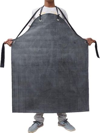 OEM Delantal De Trabajo Para Taller Masculino, F&aacute;cilmente Ajustable, Resistente Al Agua, Resistente A Las Manchas, Pvc, Delantal Goma Gruesa, 120 Cm