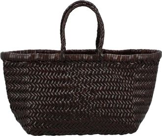 Dragon Diffusion Small Triple Jump Leather Tote