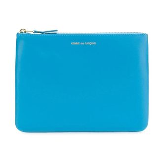 Comme Des Gar&ccedil;ons Accessoires, unisex, Blauw, ONE Size, Classic Line Portemonnee