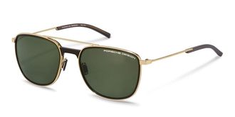 Porsche Design P8690 B Mens Sunglasses Gold Size 57
