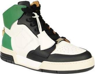Buscemi Air Jon High Top Sneaker in Green at Nordstrom Rack, Size 13Us / 46Eu