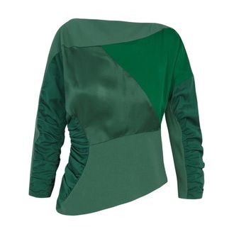 Cortana Donna, Top, Verde, XS, new