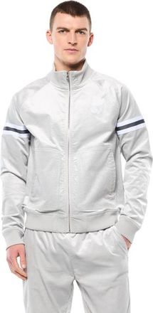 Sergio Tacchini Cordurato Track Jacket in Quiet Grey at Nordstrom, Size Xxx-Large