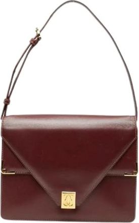 Cartier Pre-owned Shoulder Bags, female, Red, Size: ONE SIZE Pre-owned Vintage Shoulder Bag