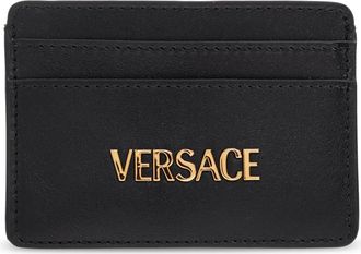 Versace Wallets & Cardholders - Dames - Portefeuilles - Zwart - ONE Size - Leer - Accessoires