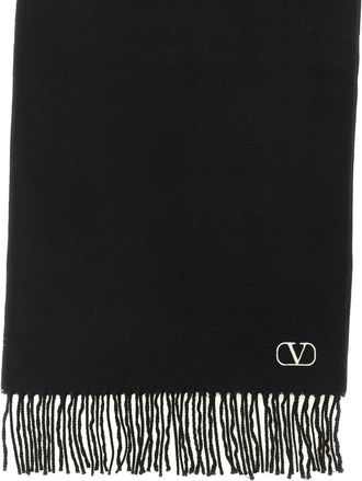 Valentino Garavani Cashmere Scarf - Black