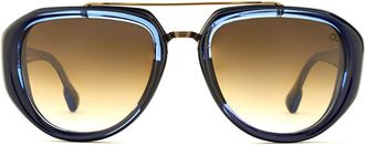 Etnia Barcelona D.T.L.A Sun BLBR Mens Sunglasses Blue Size 57