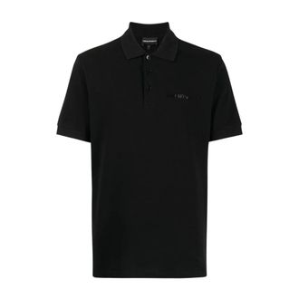 Emporio Armani Heren, Tops, Zwart, Maat: S