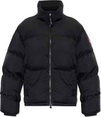 Canada Goose Fallon Down Jacket - Dames - Gewatteerde jassen - Zwart - S - Leer - Jassen