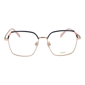 Emilio Pucci PU-1066372 Rose Gold Metal Eyeglasses - Rose gold