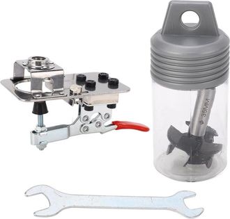 OEM Plantilla Para Bisagras Con Distancia De Borde Ajustable De 35 Mm, Gu&iacute;a De Perforaci&oacute;n De Orificios Para Bisagras, Localizador De Punzones Para Gabine