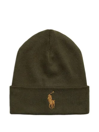 Polo Ralph Lauren embroidered cotton hat - men - Cotton - One Size - Green