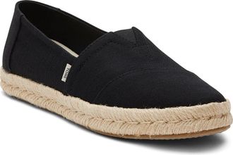 Toms Alrope Espadrille in Black at Nordstrom, Size 6.5