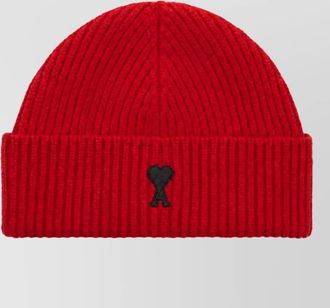 Ami ribbed wool beanie