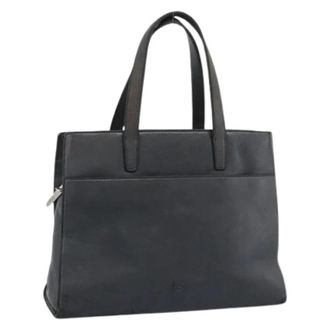 Loewe Pre-owned Hand Bag - Dames - Vintage Handtas - Zwart - ONE Size - Leer - Vintage
