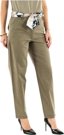 Kaporal Chinos - Dames - Chinos - Groen - XS - Katoen - Broeken