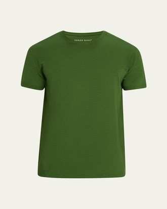 Derek Rose Basel Micro Modal Stretch Crewneck T-Shirt