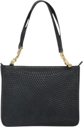 Bally Pre-owned Shoulder Bags, female, Black, Size: ONE SIZE Pre-owned Shoulder Bag