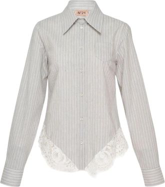N&deg;21 Body - Dames - Bodies - Grijs - XL - Tops