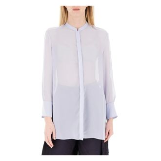 Emporio Armani Ew003213 Af10209.U9341 - female - Emporio Armani - Tunics - Purple - 2XL - Blouses & Shirts