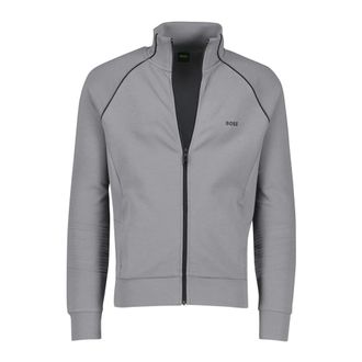 HUGO BOSS Heren, Sweatshirts & Hoodies, Grijs, Maat: 5XL Katoen