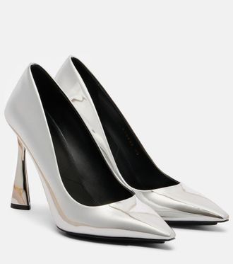 Stella McCartney Elsa 103 metallic-effect pumps