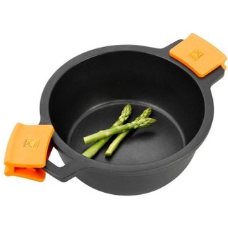 Bra Bra - Cacerola Alta 24cm Con Tapa Induccion Aluminio/fundido Efficent