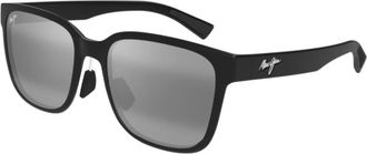 Maui Jim Paulele Asian Fit - unisex - Zonnebrillen - Zwart - 57 MM - Nylon - Accessoires