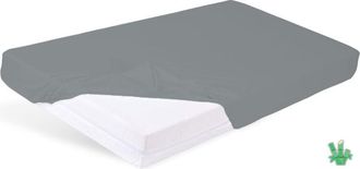 OEM S&aacute;bana Bajera Bamboo 150x190, 160x200x20, Gris Oscuro44, Matex