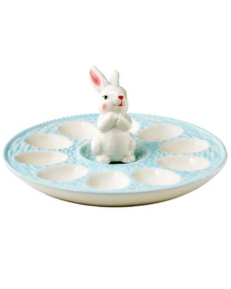 Godinger Easter Bunny Deviled Egg Tray