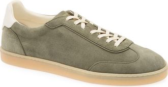 Brunello Cucinelli T-Toe Low Top Sneaker in Crq28 Green at Nordstrom, Size 13Us