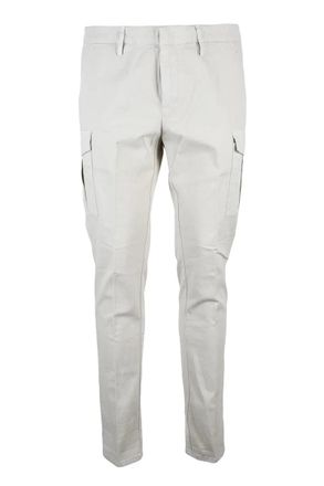 Dondup Eddy Cargo Trousers - White