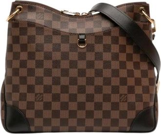 Louis Vuitton Pre-owned Cross Body Bags, female, Brown, Size: ONE SIZE Pre-owned Fabric Crossbody Bag