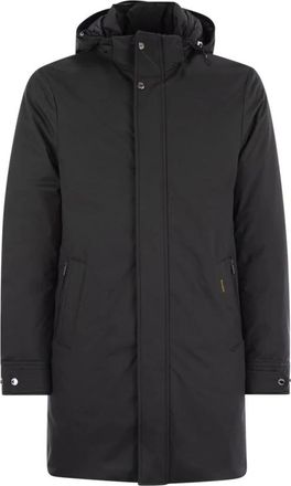 Moorer Smooth Duster - Heren - Dons jassen - Blauw - 3XL - Jassen