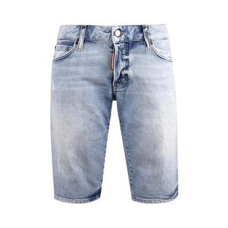 Dsquared2 Denim Shorts, male, Blue, Size: 4XS Bermuda Denim Shorts