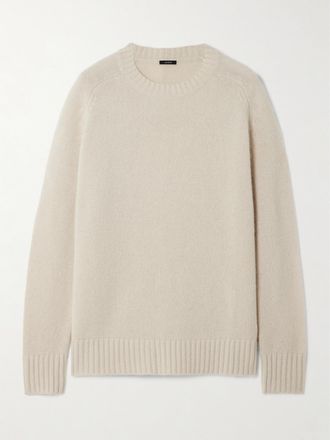 Joseph Pullover In Cashmere - Crema