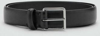 Mango Cintura 100% pelle bovina nero - Uomo - 100 - MANGO MAN