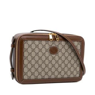 Gucci Pre-owned Cross Body Bags, female, Brown, Size: ONE SIZE Pre-owned Vintage Cross Body Bag