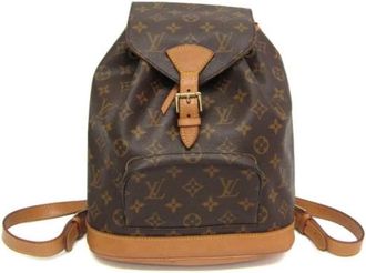 Louis Vuitton Pre-owned Fabric louis-vuitton-bags - Dames - Vintage Rugzakken - Bruin - ONE Size - Vintage