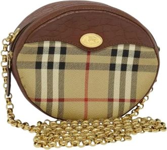 Burberry Pre-owned Cross Body Bags, female, Brown, Size: ONE SIZE Pre-owned Shoulder Bag