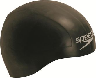 Speedo Unisex Aqua V Racing-zwemkap voor volwassenen (Zwart)