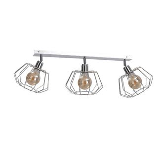 Netlighting Luna Ceiling Spotlight Bar Silver 63cm 1x E27