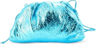 Bottega Veneta Borsa a tracolla The Pouch mini in pelle - Blu