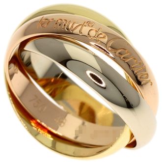 Cartier Yellow Gold (18K) Pink Gold (18K) White Gold (18K) Band Ring (Pre-Owned)