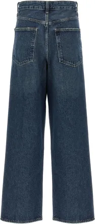 A Gold E Vana Fold Jeans - blue