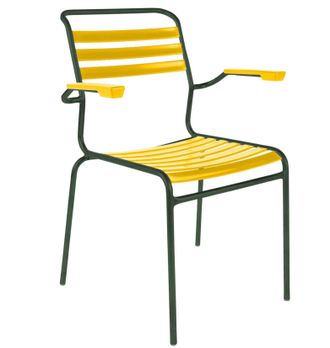 Schubiger M&ouml;bel L&auml;ttli-Stuhl S&auml;ntis mit Armlehnen