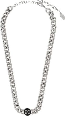 Off-white Collana con pendente Arrows - Argento