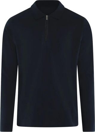 Pal Zileri Tops, Heren, Blauw, XL, Blauwe Heren Polo