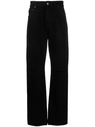Amiri five-pocket straight jeans - Black